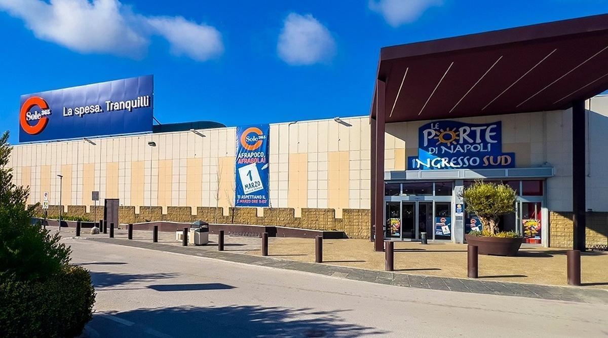 A fine febbraio 2025 Sole365 è atterrato al centro commerciale Porte di Napoli Sole365 raggiunge i 100 supermercati