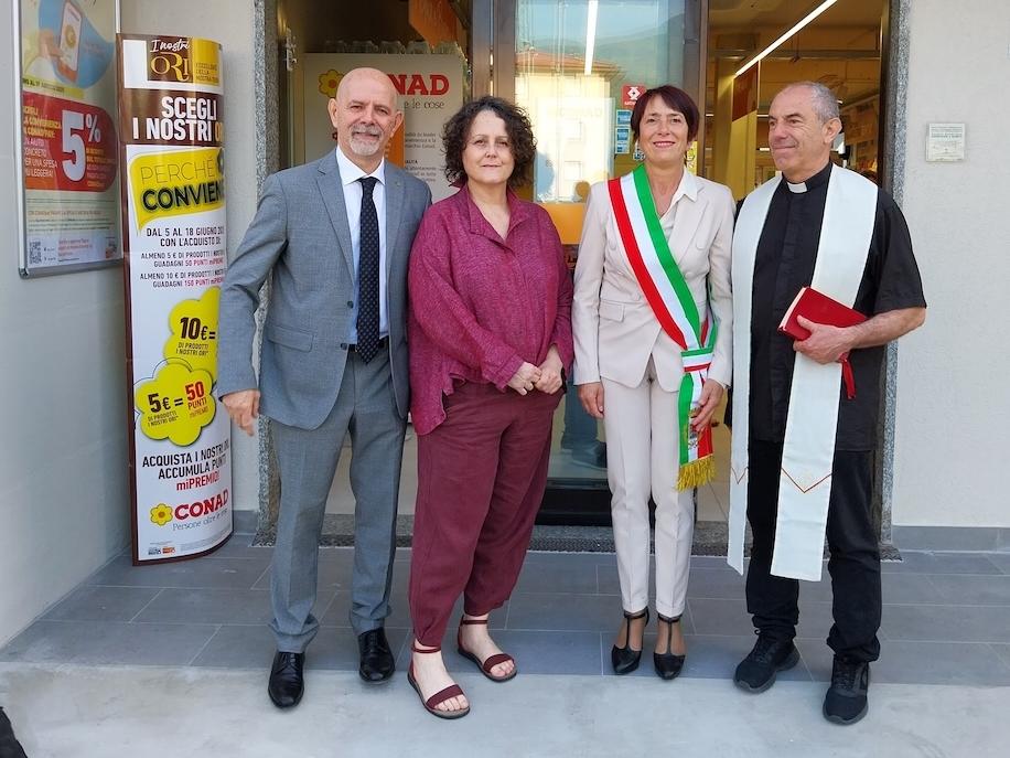 Riapre il Conad City di via Oderzo a Pontremoli (Ms)