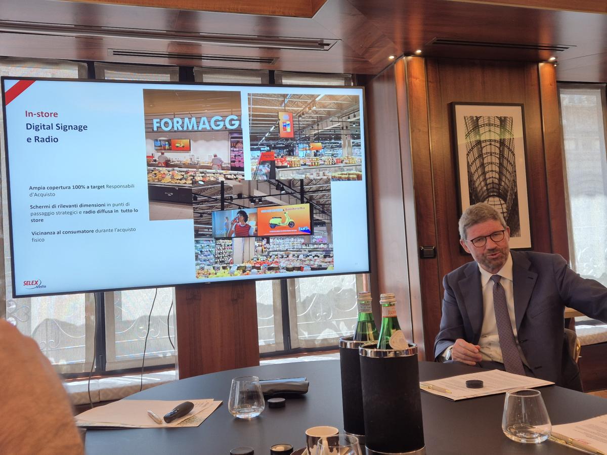 Pubblicità in negozio: Selex Media punta su 20mila schermi in 1.200 pdv - Distribuzione Moderna Pubblicità in negozio: Selex Media punta su 20mila schermi in 1.200 pdv - Distribuzione Moderna