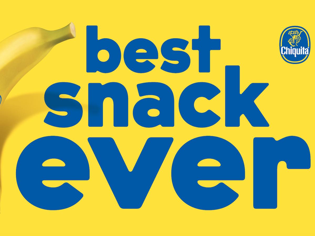 Chiquita on air con “Likely the best snack ever"