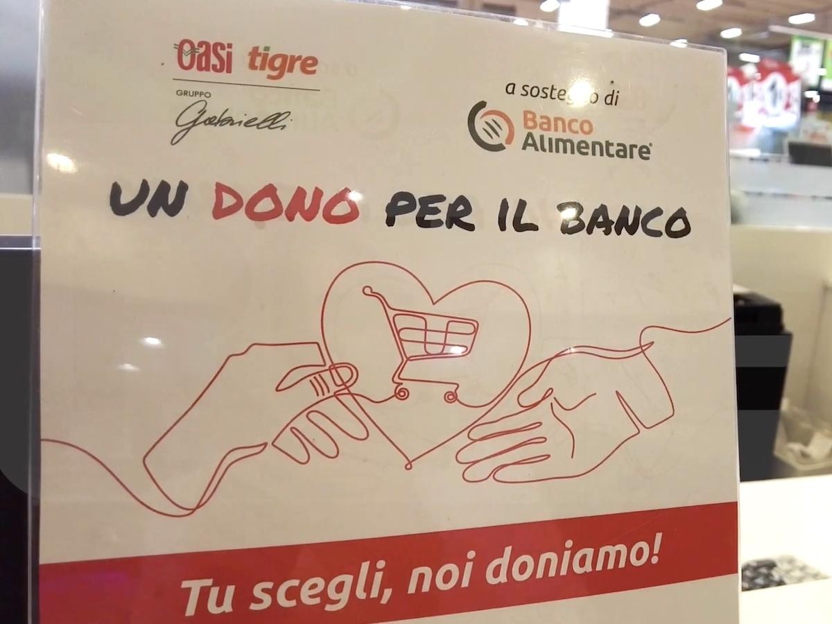 Nei punti vendita Oasi torna Un dono per il Banco”