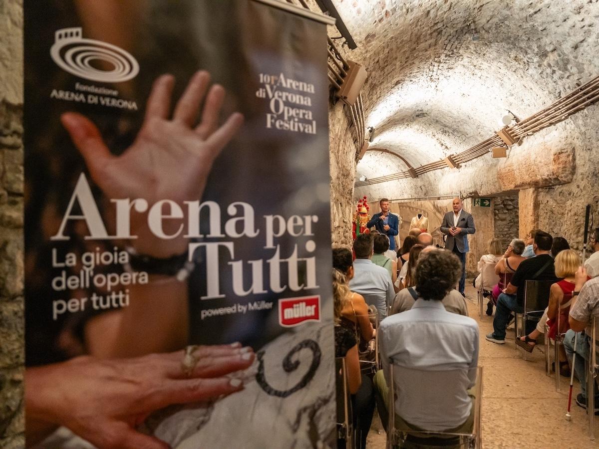 Müller rinnova il suo impegno a fianco di Fondazione Arena - Distribuzione Moderna Müller rinnova il suo impegno a fianco di Fondazione Arena - Distribuzione Moderna