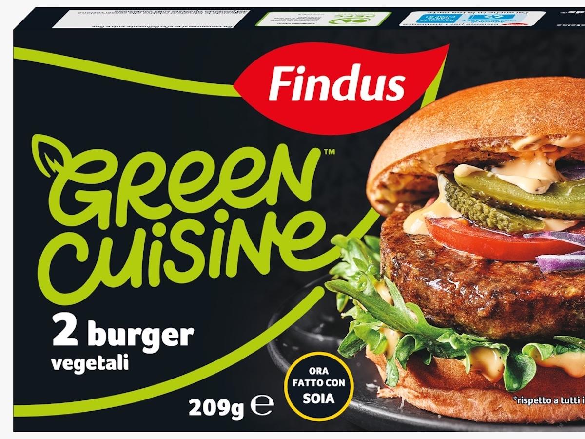 Findus rinnova la ricetta del burger plant-based Green cuisine - Distribuzione Moderna