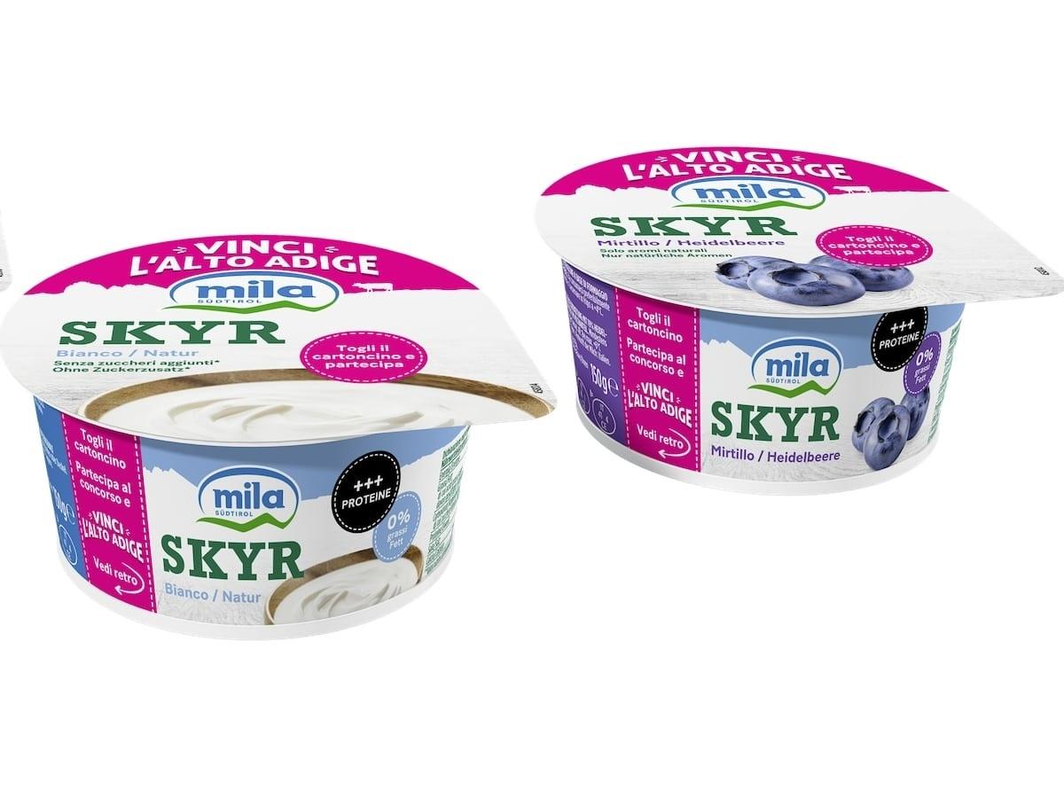 Mila presenta il concorso "Vinci l'Alto Adige" con Mila Skyr - Distribuzione Moderna Mila presenta il concorso "Vinci l'Alto Adige" con Mila Skyr - Distribuzione Moderna