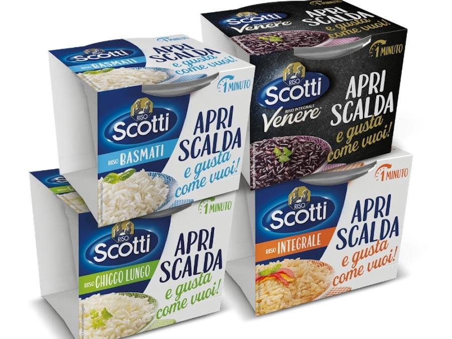 Riso Scotti on air con "Apri, scalda e gusta come vuoi!" per promuovere le Riso Scotti Cup - Distribuzione Moderna