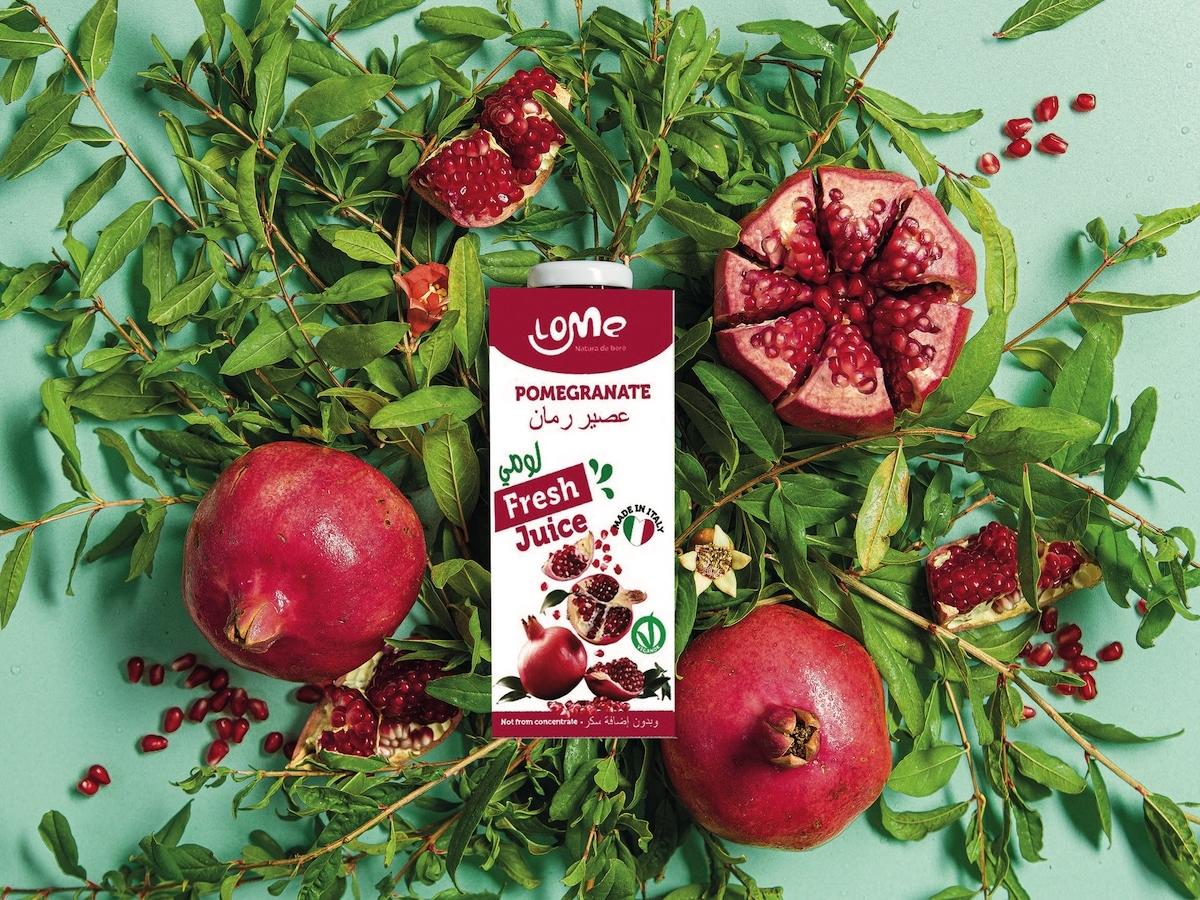 Masseria Fruttirossi: i succhi "Lome Super Fruit" arrivano in tutto il mondo in Brick Tetra Pak 