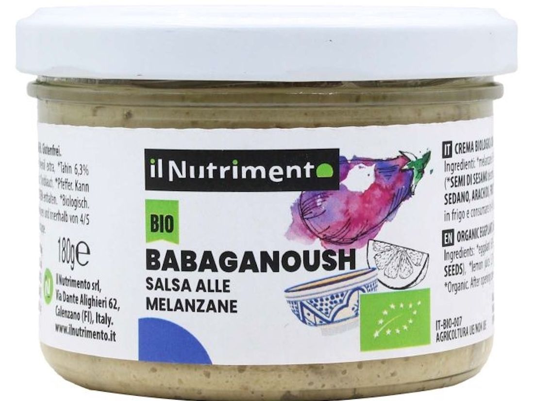 Probios amplia la linea Il Nutrimento con la nuova crema biologica Babaganoush dai sapori mediorientali