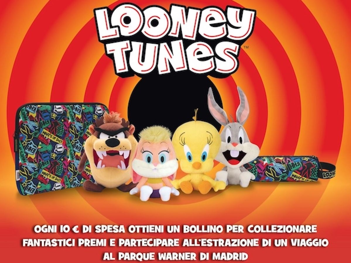 Risparmio Casa lancia la short collection “Colleziona i premi Looney Tunes” 