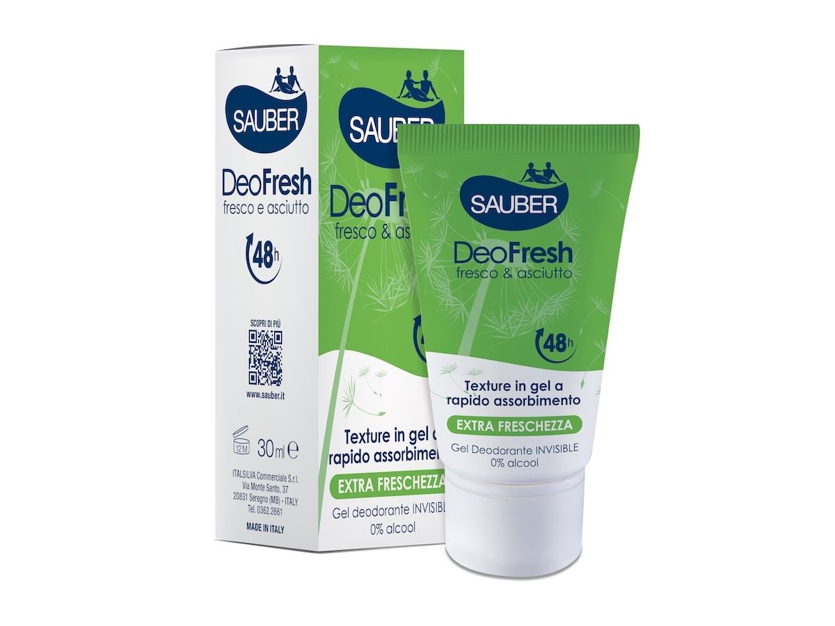 Sauber presenta la linea di deodoranti DeoFresh efficace fino a 48 ore