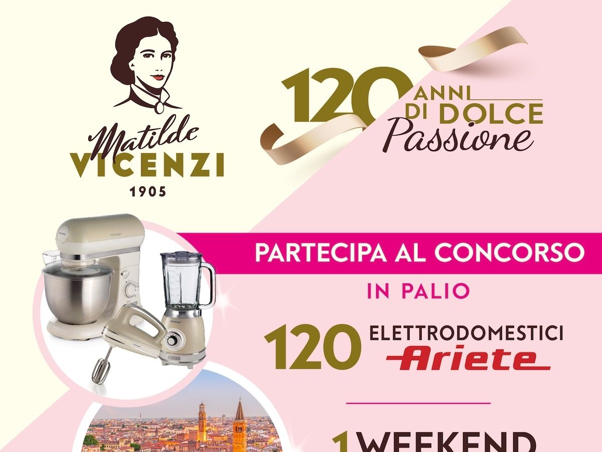 Matilde Vicenzi celebra la sua storia con il concorso "120 anni di dolce passione"
