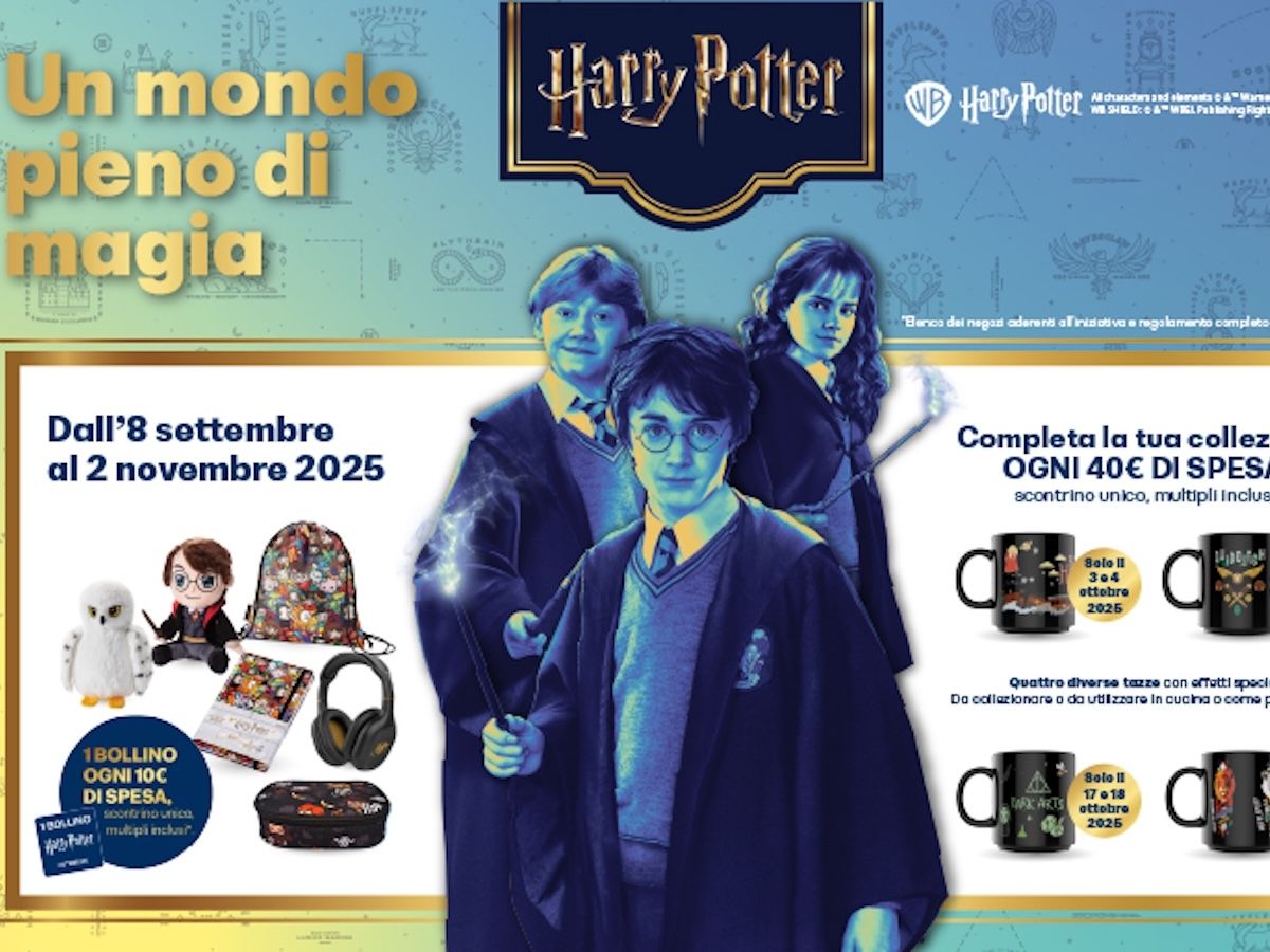 Pam Panorama presenta una collezione ispirata a Harry Potter per il back to school