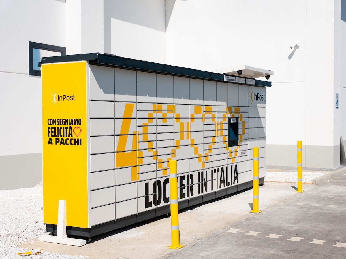 InPost italia raggiunge 4.000 locker e lancia un nuovo servizio per i privati