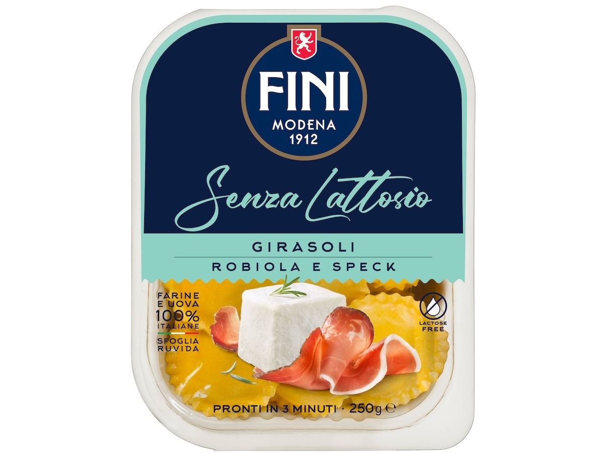 Fini amplia la linea  di pasta fresca ripiena senza lattosio 