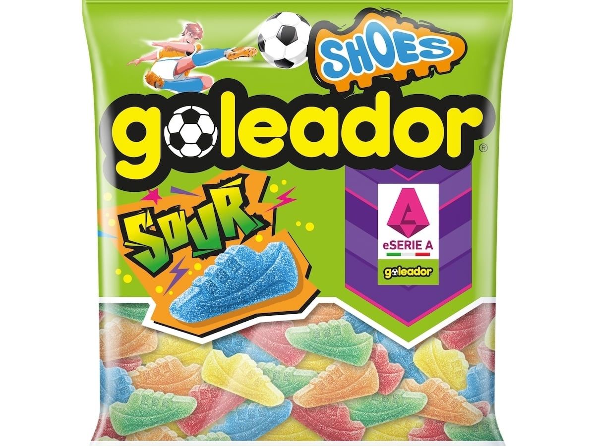 Goleador presenta le nuove caramelle Shoes e Tunnel con zucchero sour