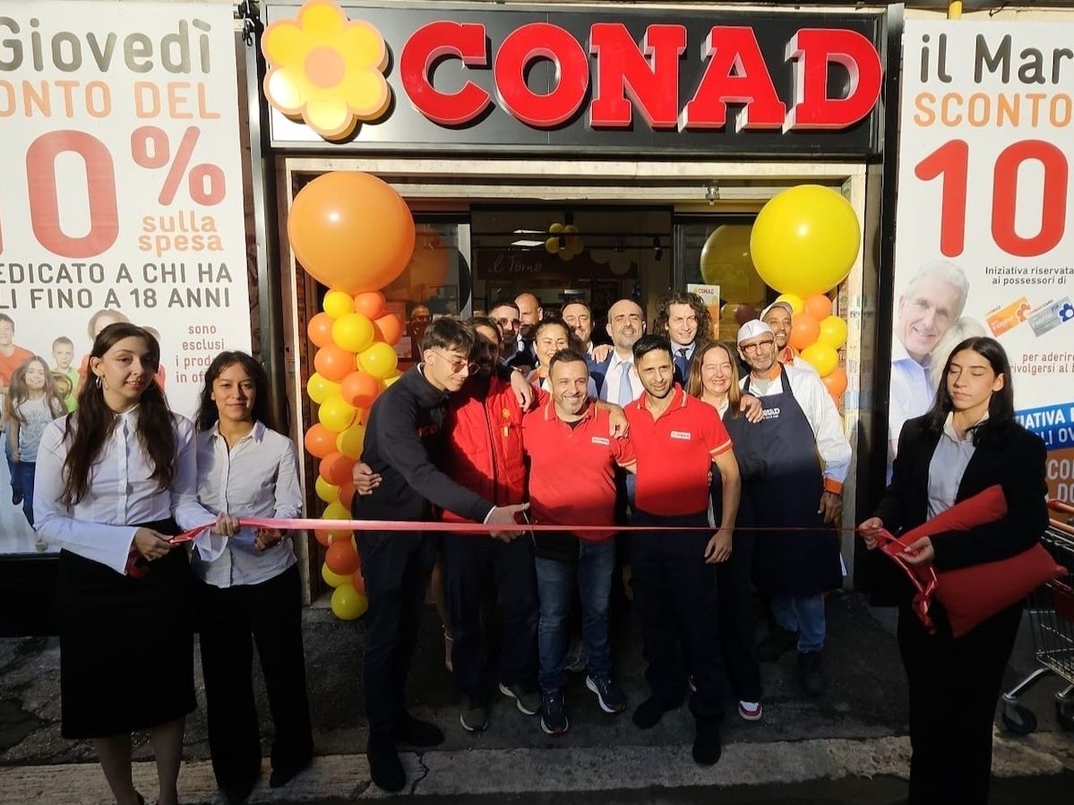 Conad Nord Ovest rinnova il negozio di Via dei Liguri a Roma 