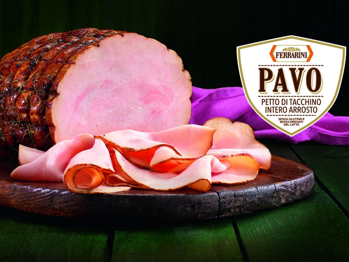 Ferrarini presenta Pavo, il tacchino arrosto, buono come fatto in casa