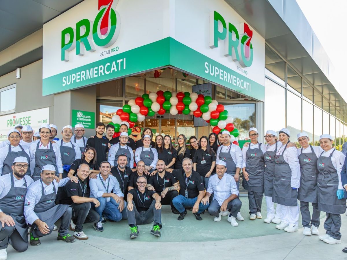 RetailPro lancia la nuova catena Pro7 Supermercati. Si parte dal casertano