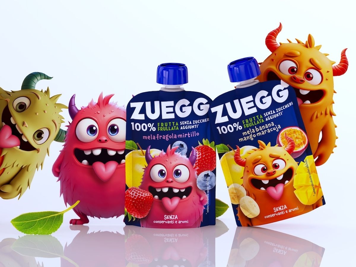 Zuegg presenta i nuovi Fruttonauti e lancia la Frutta Frullata