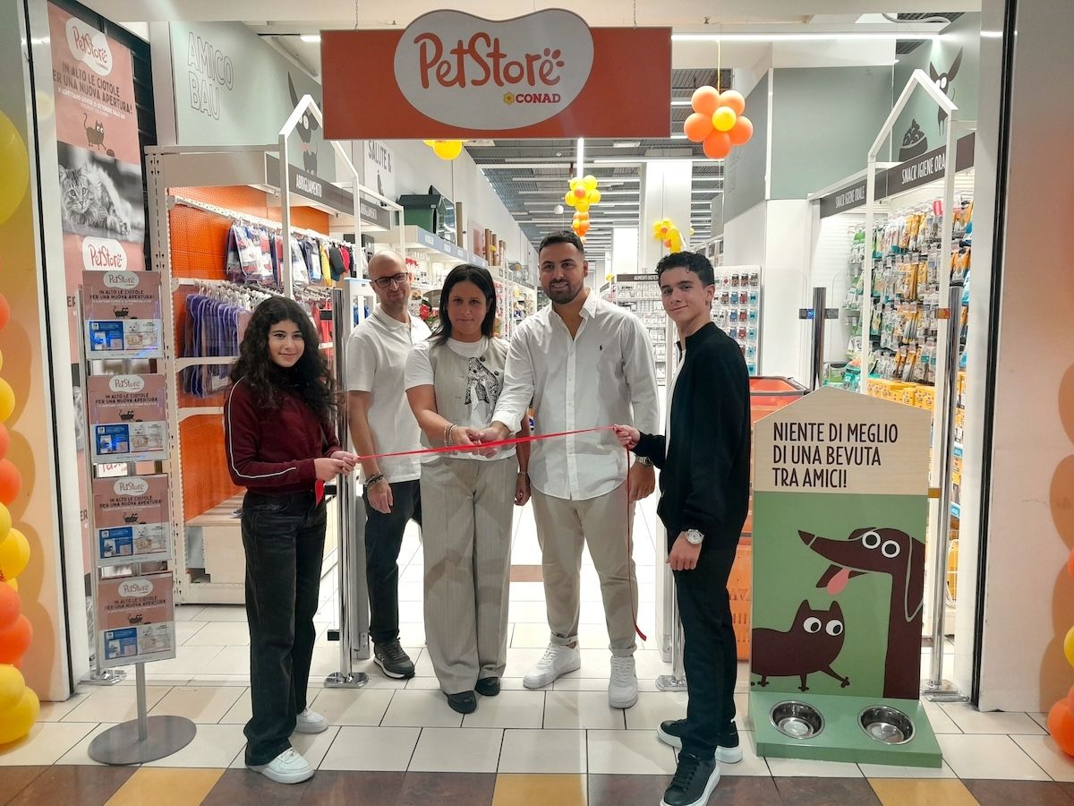 Nuovo Pet Store Conad: apertura a Roma accanto al rinnovato Superstore Conad di via Arola