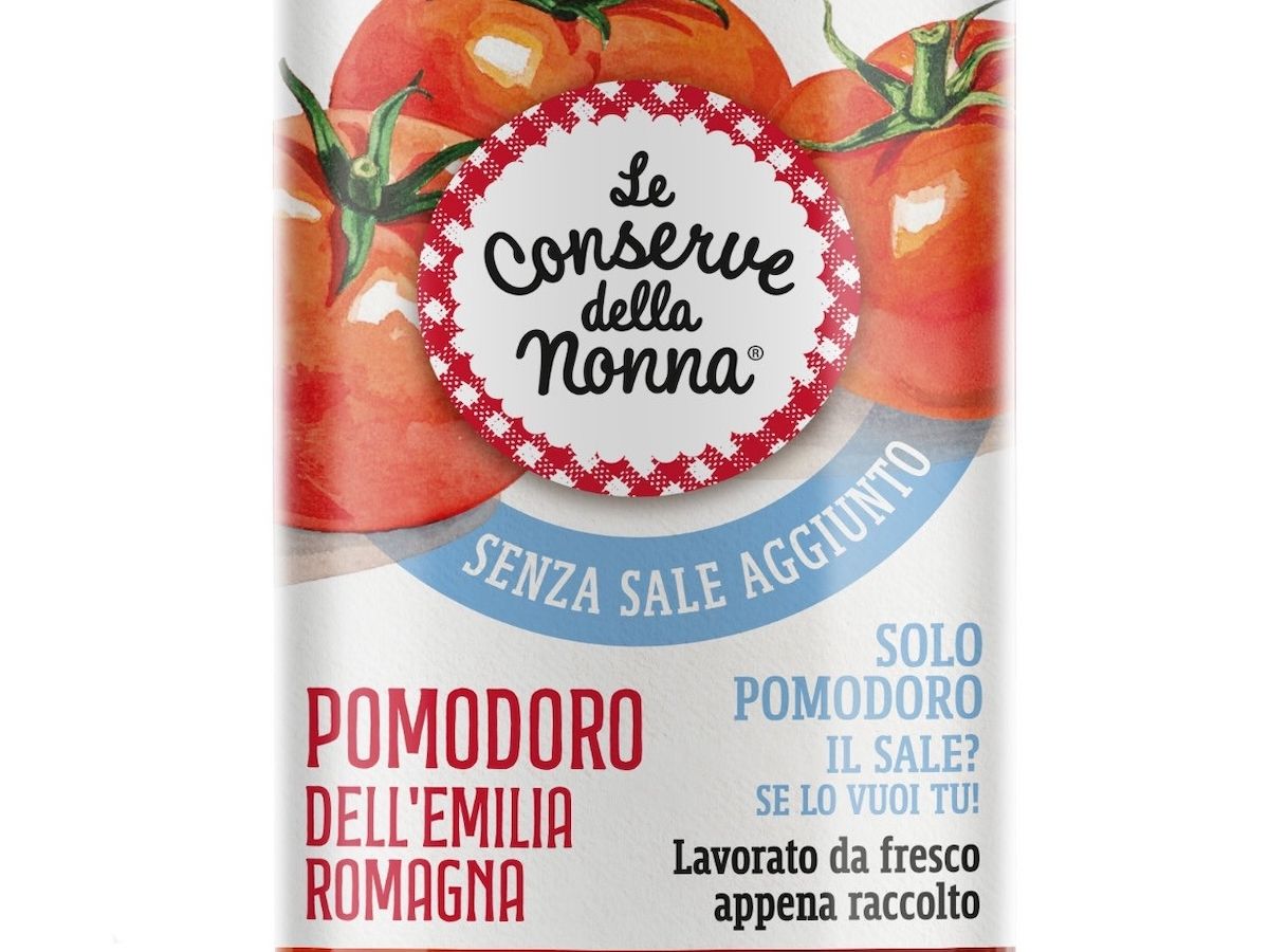 Le Conserve della Nonna presenta la Passata di pomodoro “senza sale aggiunto”