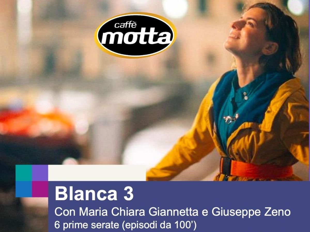Caffè Motta sceglie Blanca per l’attività product placement televisivo 