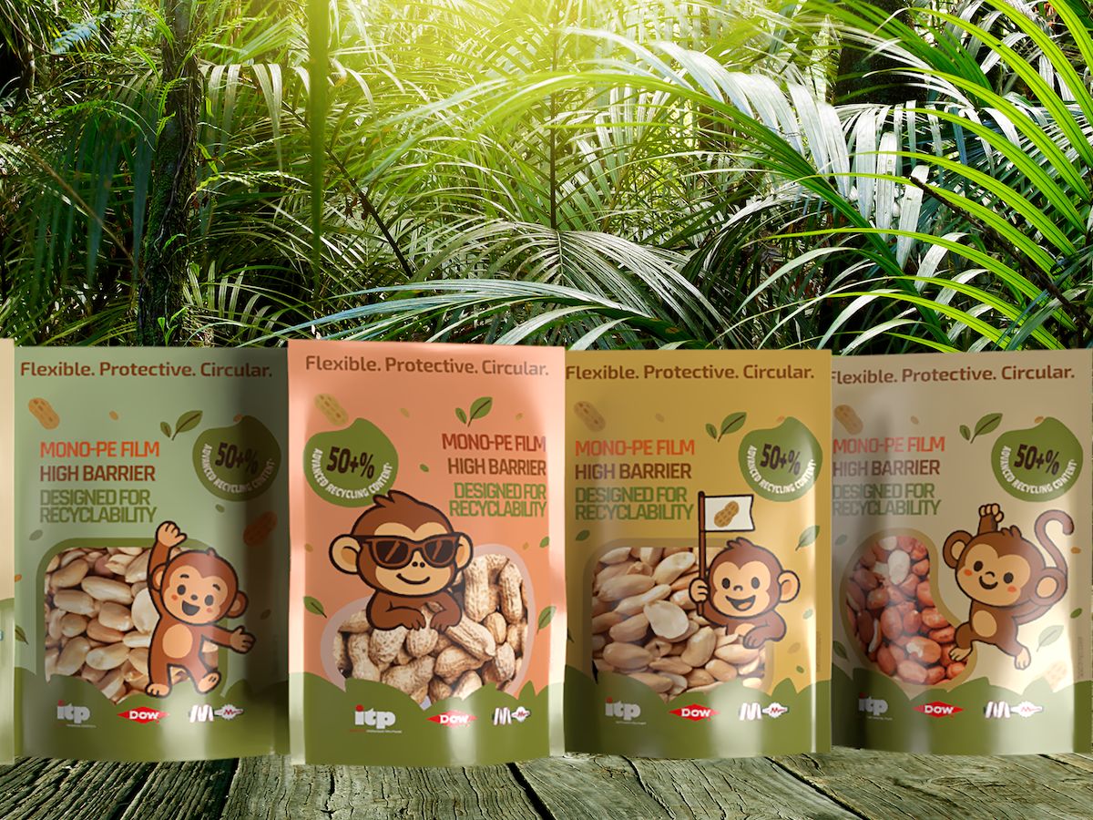 Dow, Macchi e Itp presentano il prototipo della nuova pouch in mono-polietilene
