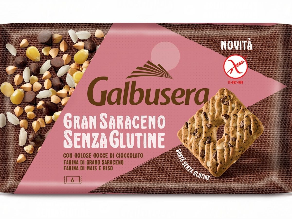 Il frollino GranSaraceno senza glutine di Galbusera ora è anche senza glutine