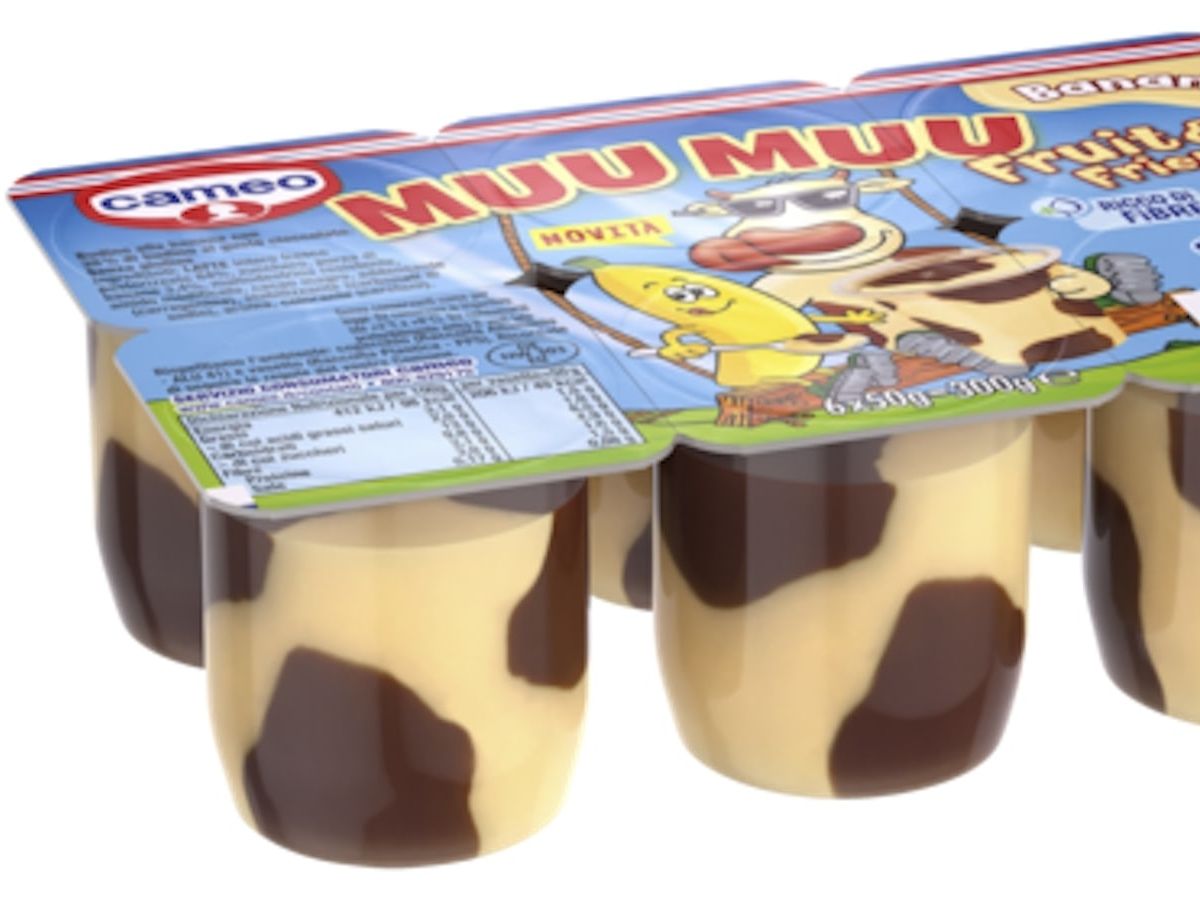 Cameo innova la merenda con Muu Muu snack e Muu Muu fruit&friends 