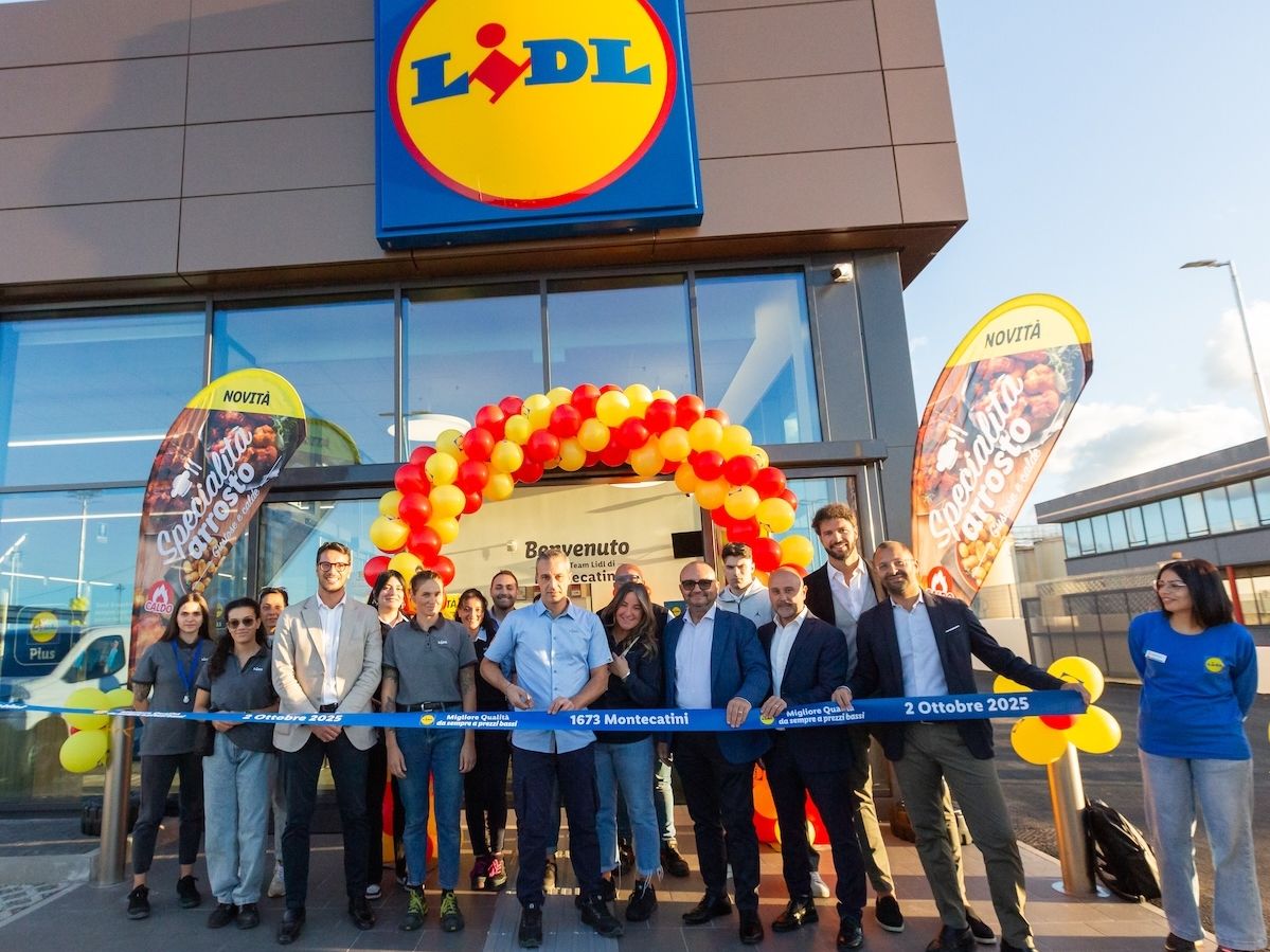 Lidl si espande in Toscana aprendo il primo punto vendita a Montecatini Terme (Pt)