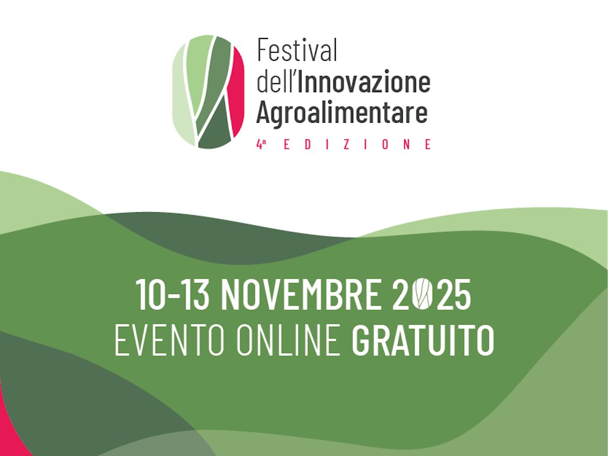 Food Hub: a novembre la quarta edizione del Festival dell’innovazione Agroalimentare
