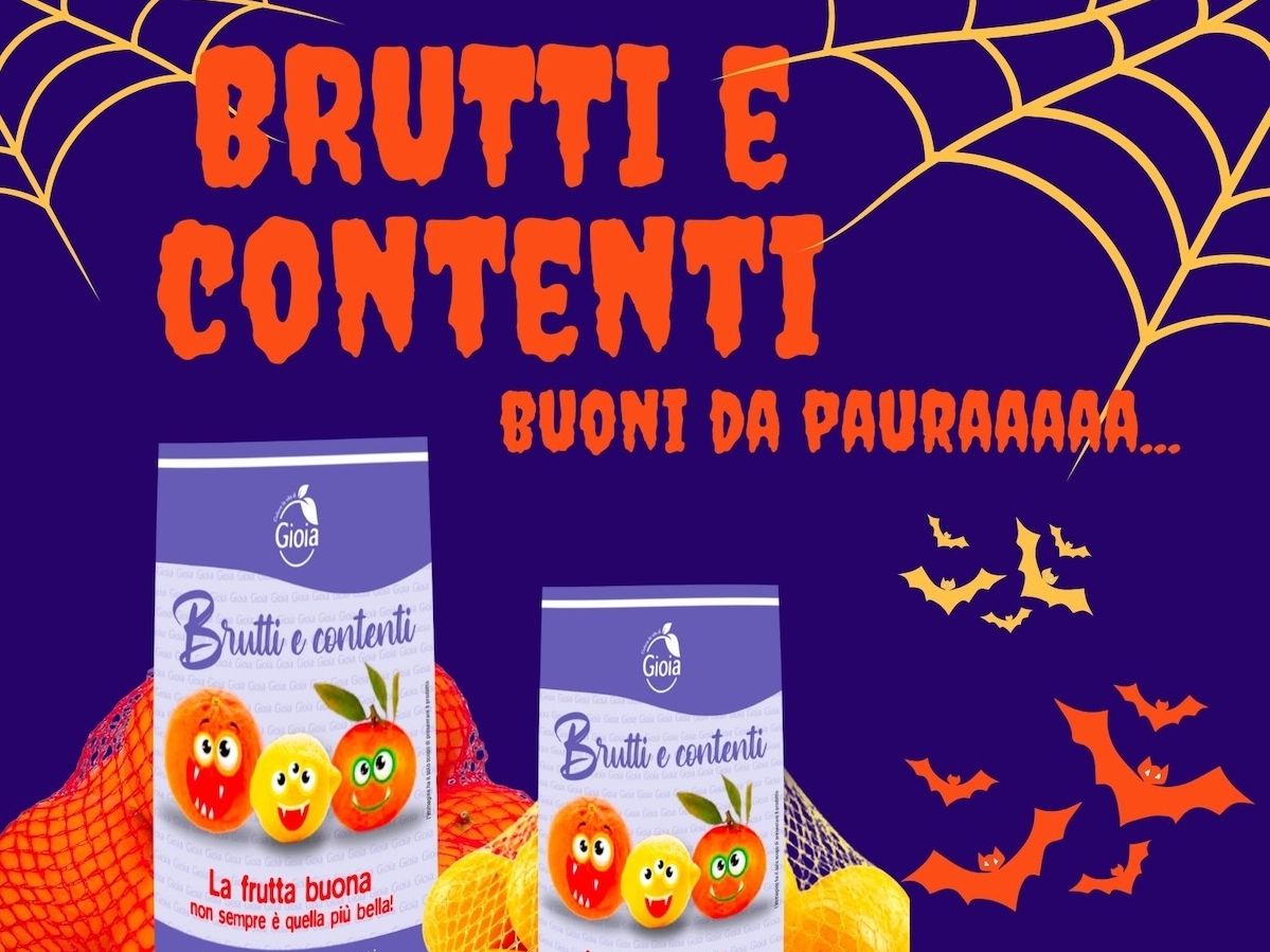 Brutti e contenti”: gli agrumi imperfetti diventano i protagonisti di Halloween