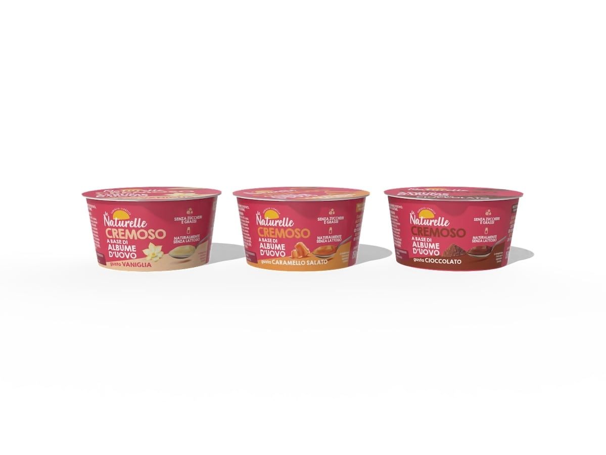Eurovo presenta il Cremoso Le Naturelle, un dessert a base di albume d’uovo 