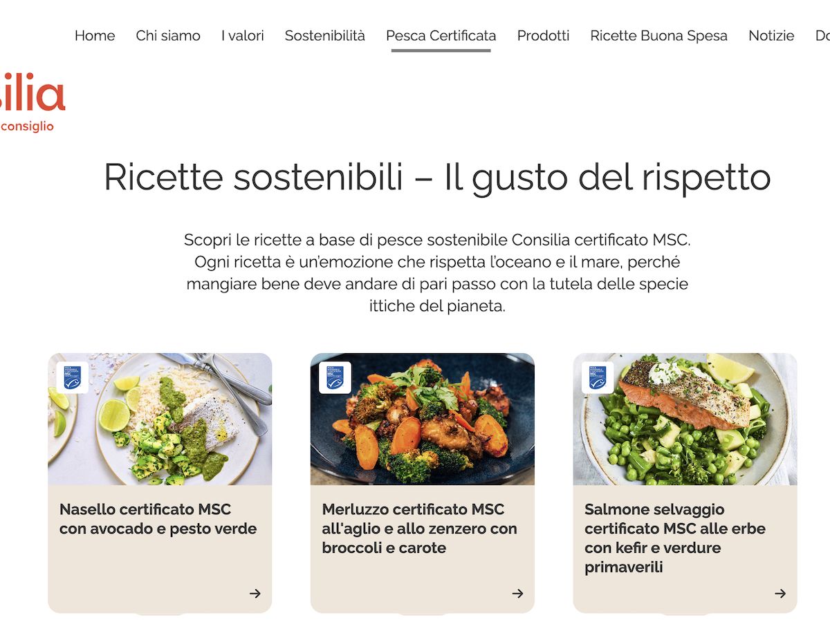 Consilia partecipa alle "Settimane della pesca sostenibile 2025"