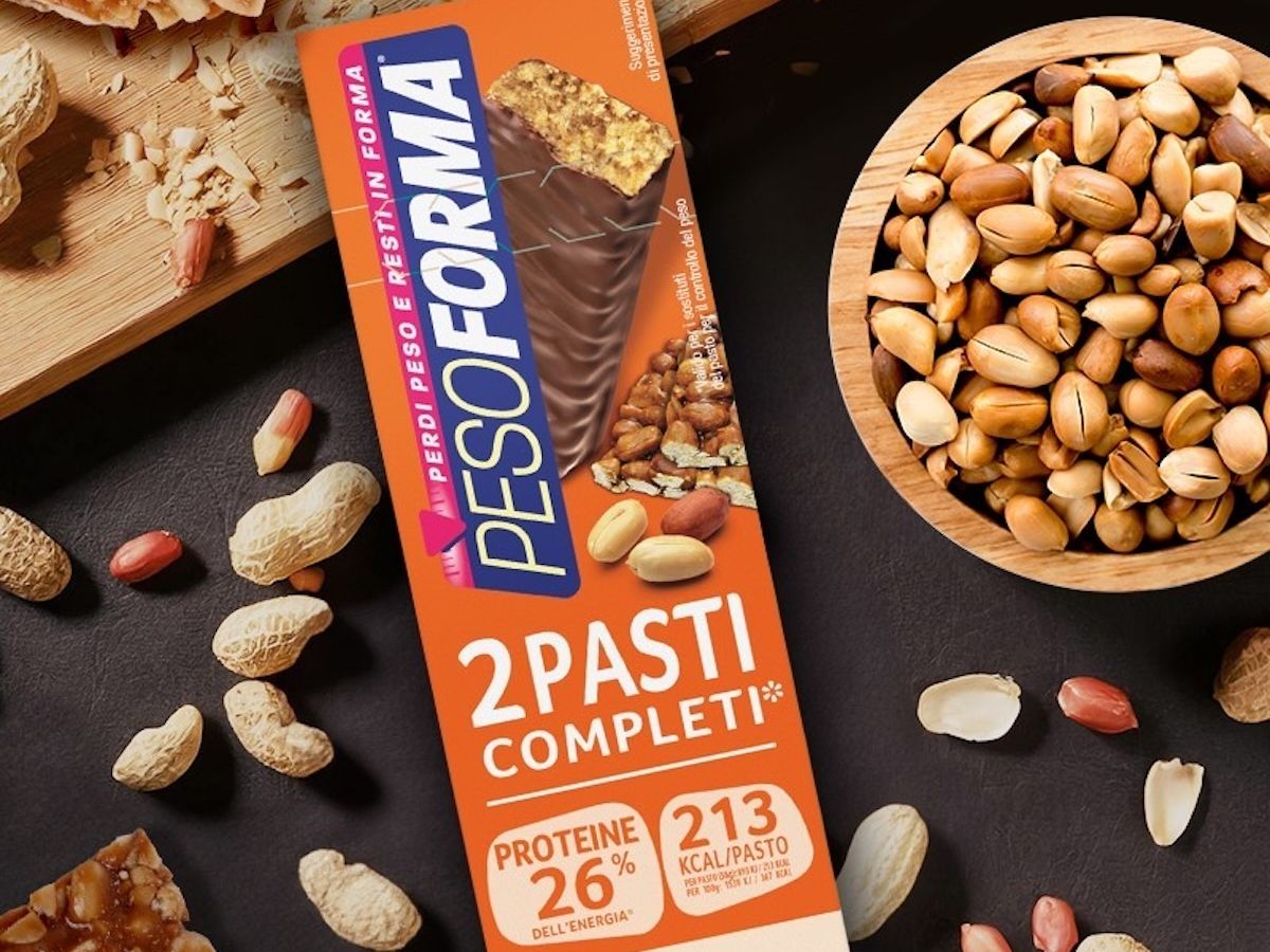 Pesoforma arricchisce l’offerta con la Barretta 2Pasti peanut butter
