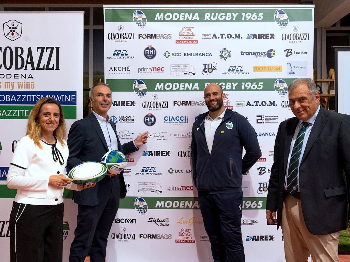 Gruppo Fini al fianco del Modena Rugby 1965 per valorizzare il territorio