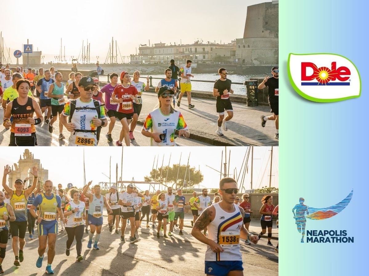 Dole Italia è sponsor della quinta edizione di Neapolis Marathon 2025 