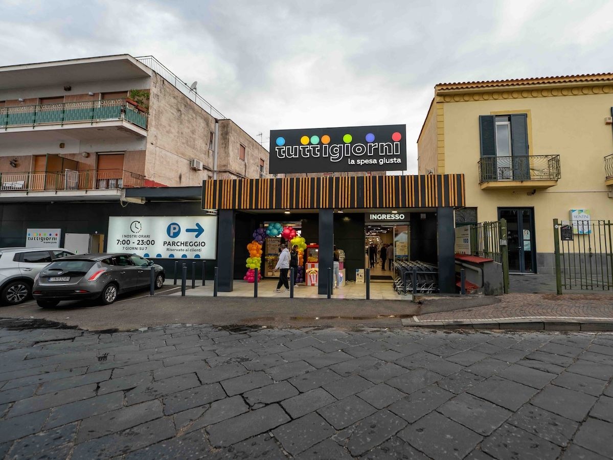 Tuttigiorni di Crai espande la rete in Campania con un nuovo negozio a Sant'Anastasia (Na)