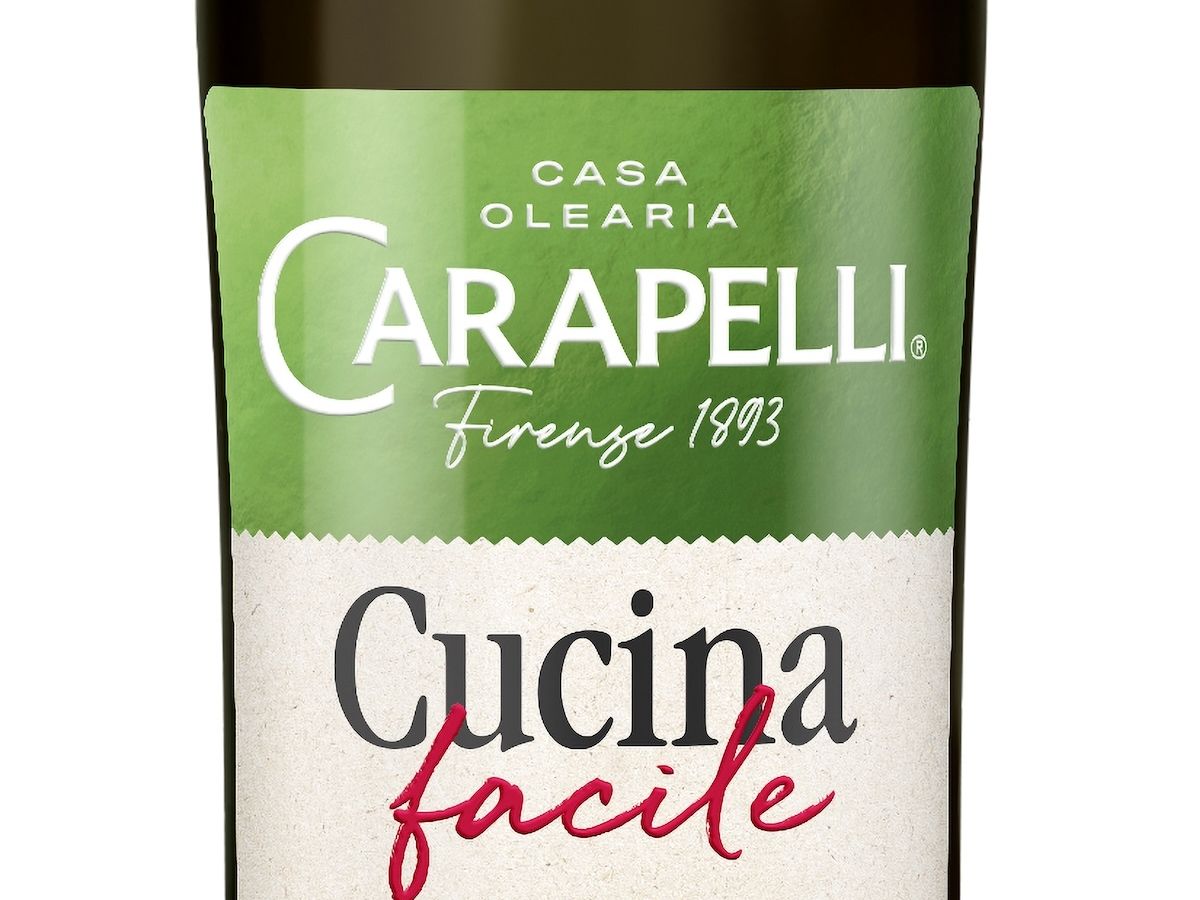 Carapelli innova lo scaffale dell’olio evo  con “Cucina facile”