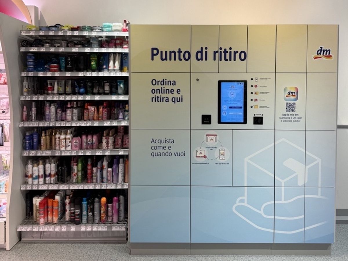  Dm potenzia la sua strategia omnichannel con nuovi punti di ritiro in Italia