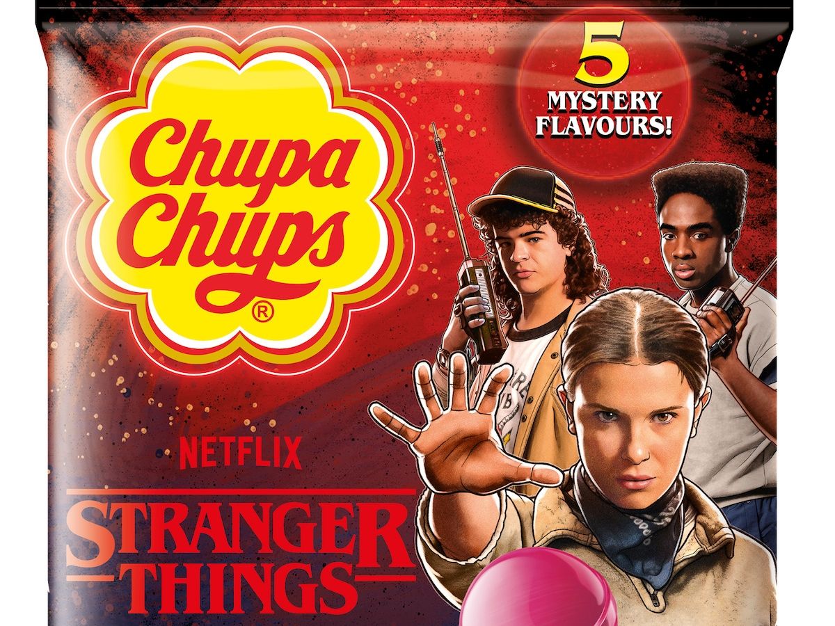 Chupa Chups e Netflix: una limited edition di lollipop dedicata a Stranger Things