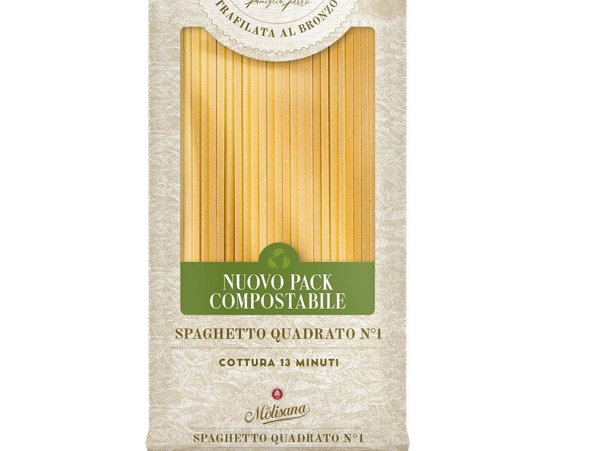 La Molisana porta in store la campagna sul nuovo pack compostabile 