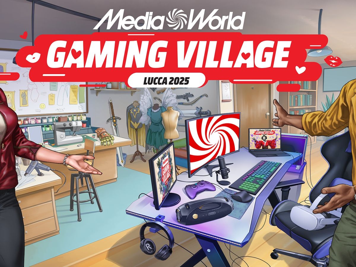 Mediaworld presenta il nuovo “Gaming Village”: un’esperienza immersiva al Lucca Comics & Games