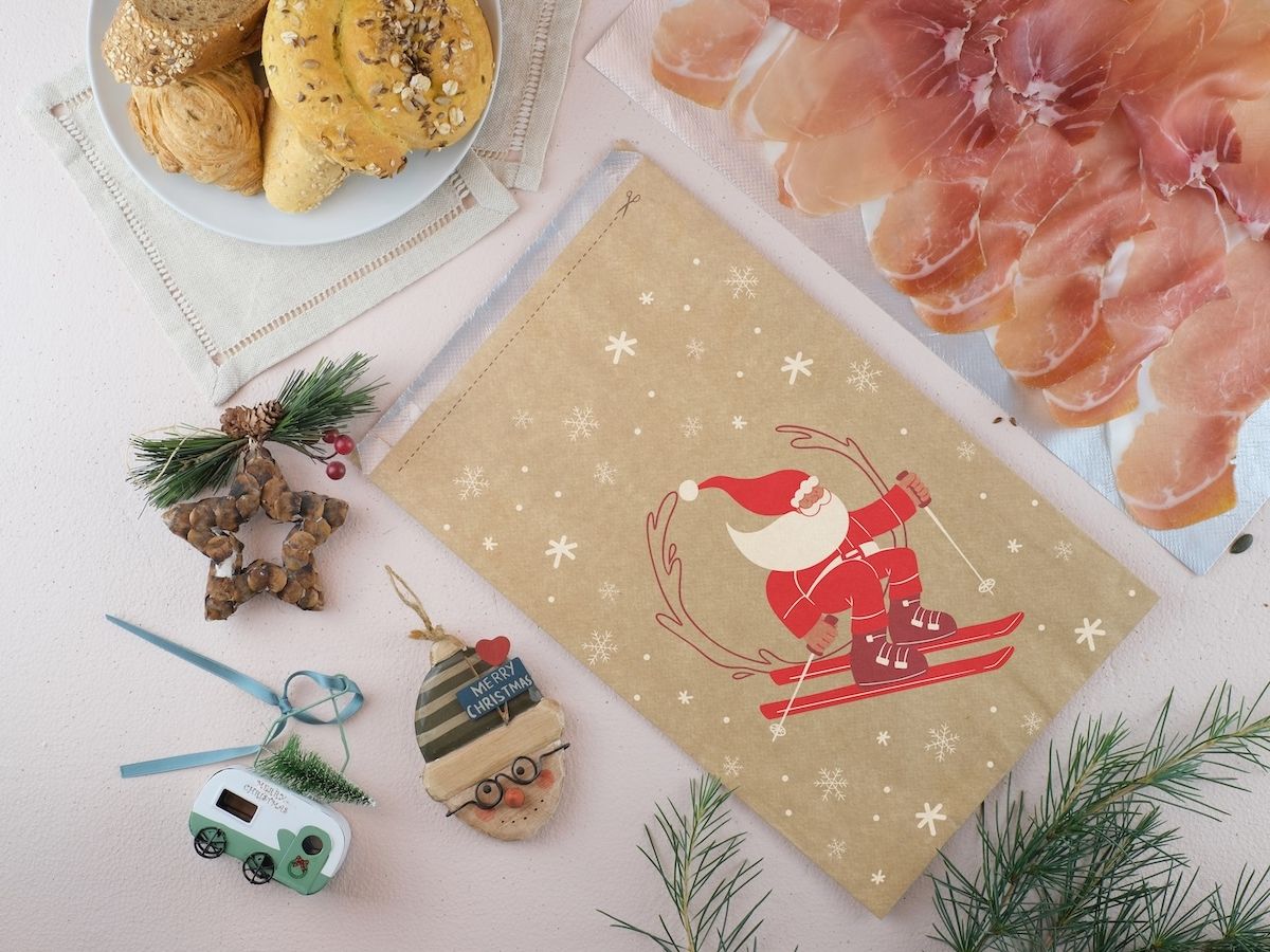 Atletic Babbo è il packaging natalizio di Esseoquattro che si ispira agli sport invernali