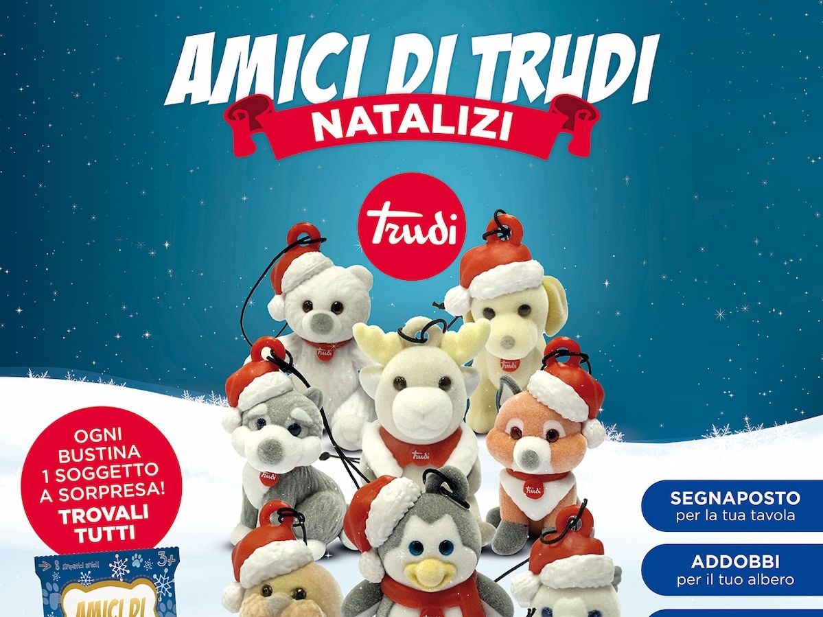 Nasce “Amici di Trudi”: la collezione natalizia esclusiva di Acqua & Sapone e La Saponeria