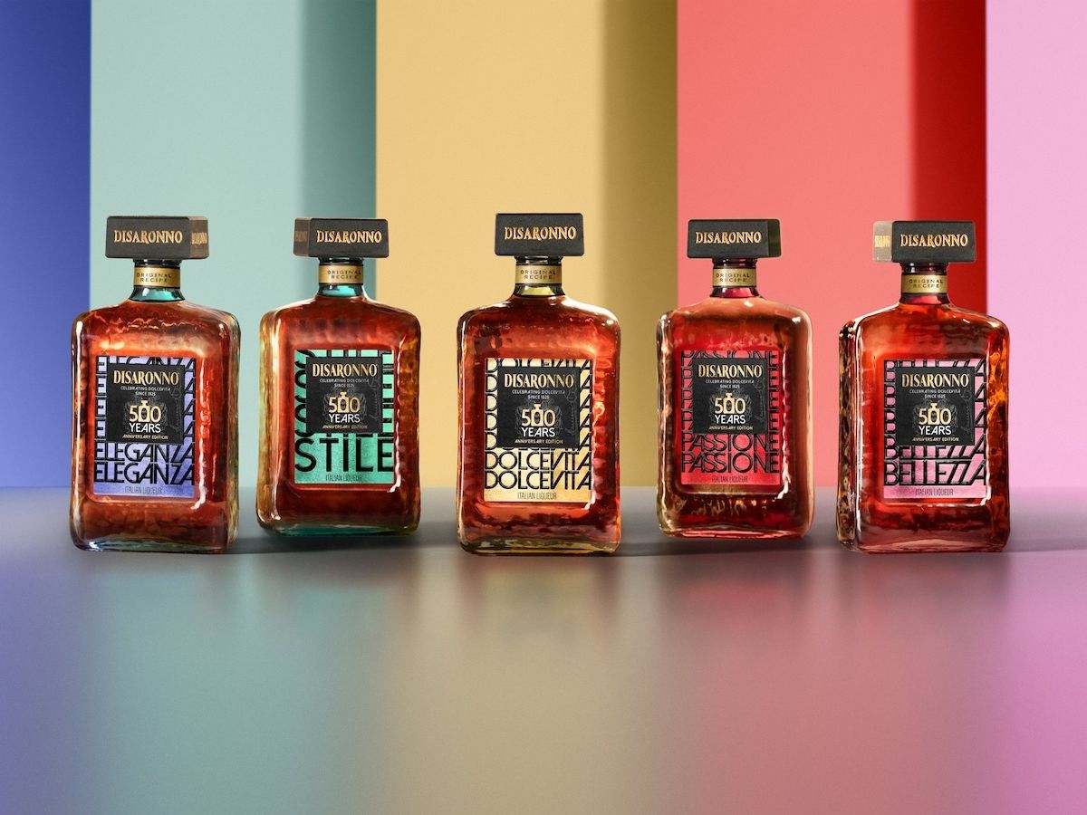 Disaronno lancia la collezione limited edition dedicata ai 500 anni