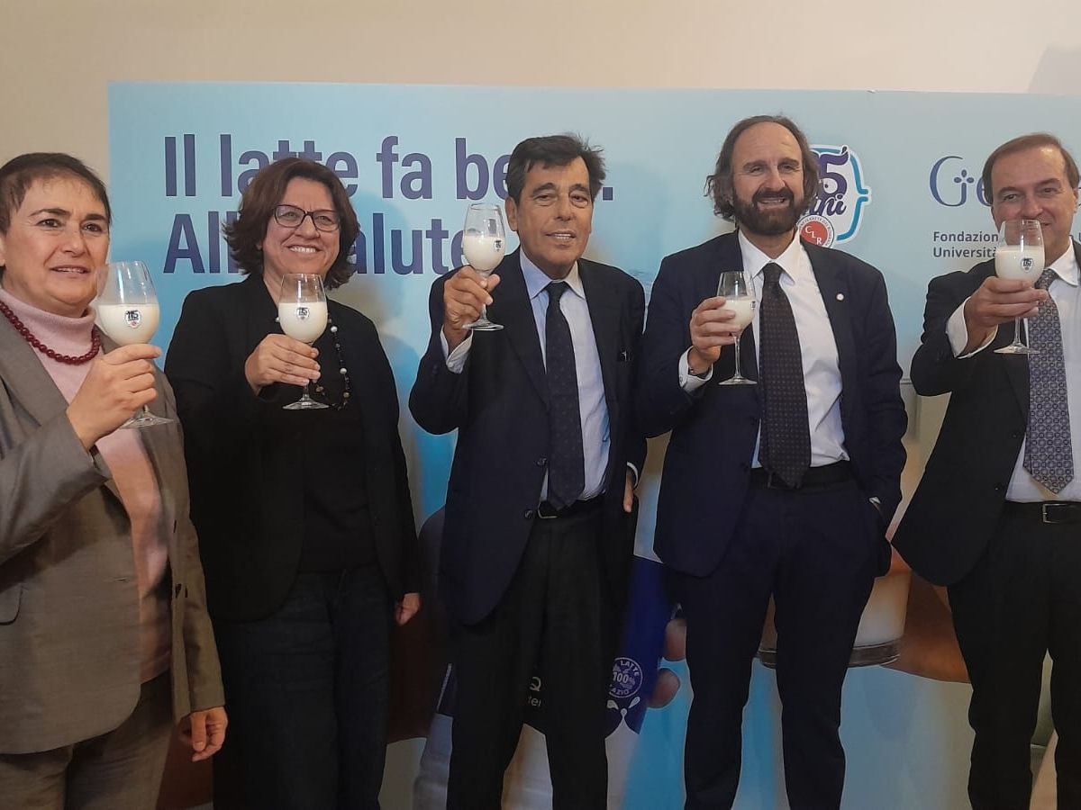Centrale del Latte di Roma e Policlinico Gemelli promuovono il latte come gesto di benessere
