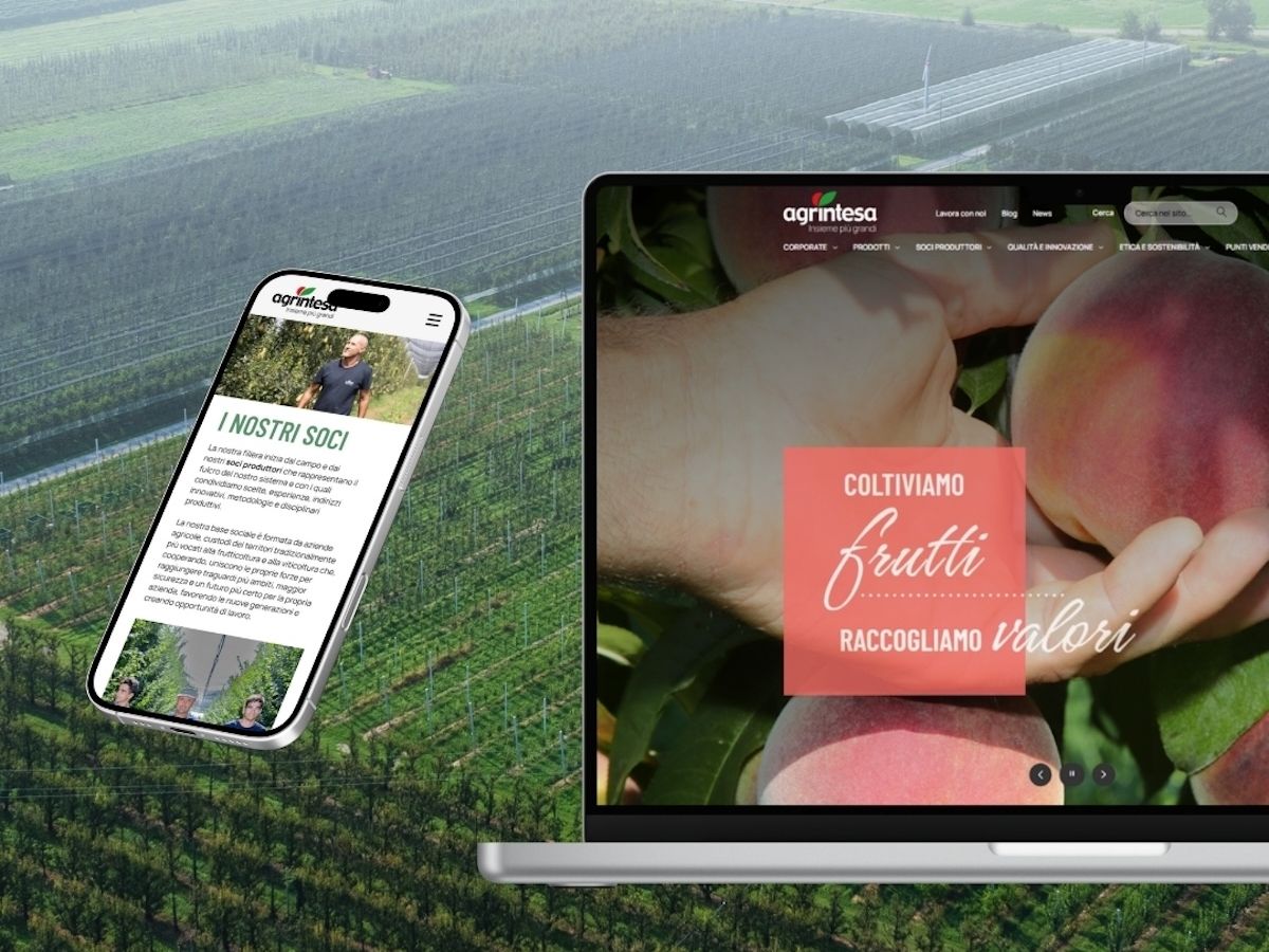 Agrintesa: online il nuovo sito che mette al centro cooperazione, innovazione, specializzazione 