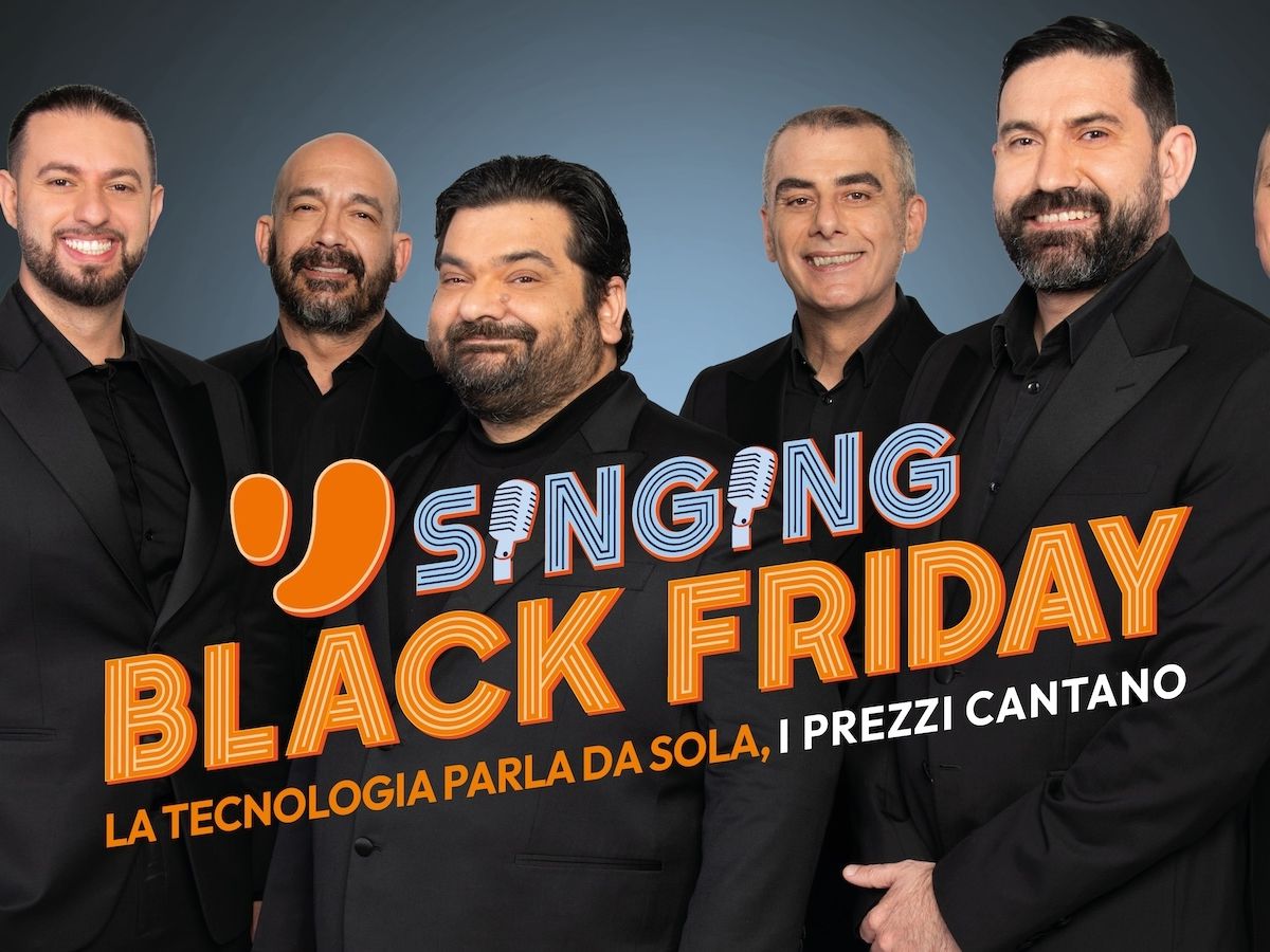 Unieuro: al via la campagna per il black friday 2025 con i “Neri per caso”