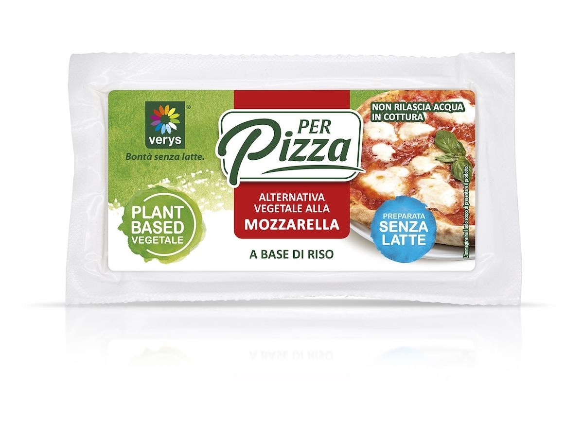 La Mozzarella vegetale per pizza senza lattosio è la new entry di Verys 