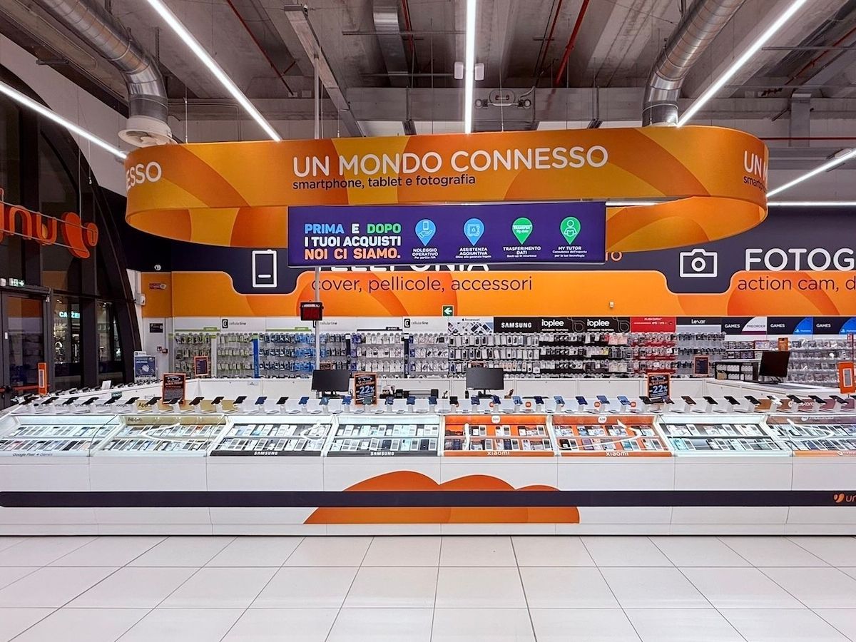 Unieuro amplia la rete con tre nuovi negozi tra Nord e Centro Italia